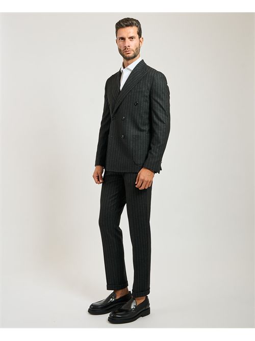 Abito Mulish uomo doppiopetto a righe MULISH | ABS107-VERMONTVERDE