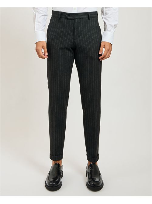 Abito Mulish uomo doppiopetto a righe MULISH | ABS107-VERMONTVERDE