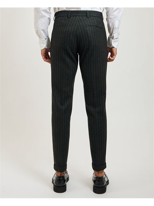 Abito Mulish uomo doppiopetto a righe MULISH | ABS107-VERMONTVERDE