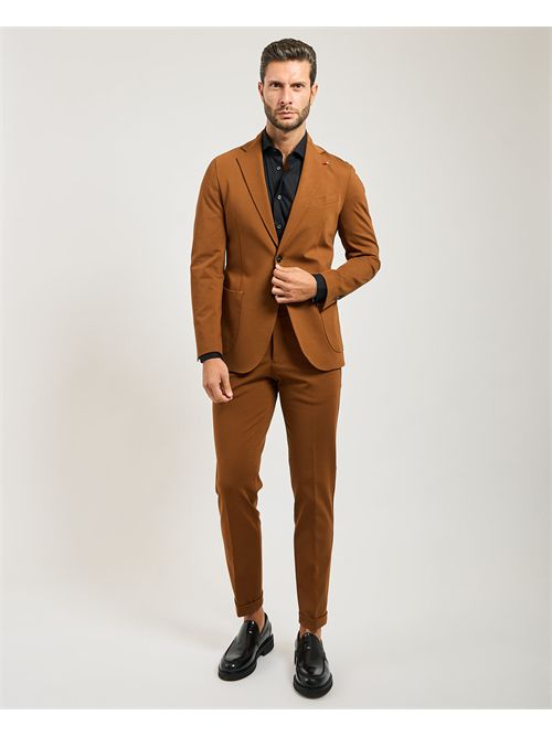 Abito uomo Mulish monopetto slim fit MULISH | ABS112-NEWYORKBRUCIATO