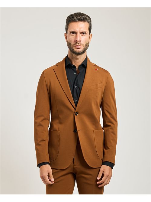 Abito uomo Mulish monopetto slim fit MULISH | ABS112-NEWYORKBRUCIATO