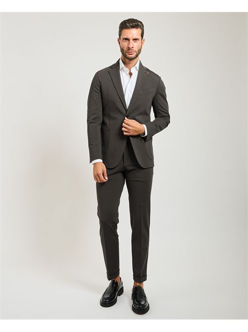 Abito uomo Mulish monopetto slim fit MULISH | ABS112-NEWYORKMILITARE