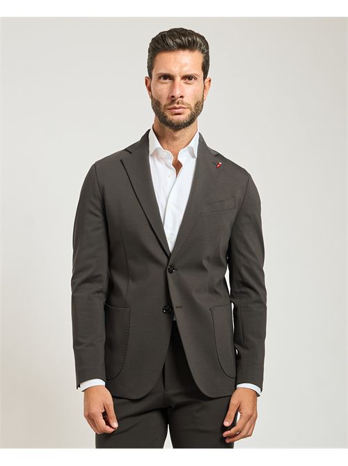 Abito uomo Mulish monopetto slim fit MULISH | ABS112-NEWYORKMILITARE