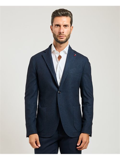 Veste simple boutonnageMulish homme en mélange viscose MULISH | GKS102-KANSASBLU
