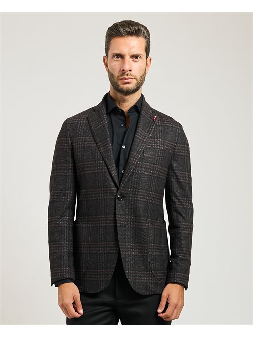 Veste à carreauxMulish homme en mélange laine MULISH | GKS102Q-BELAIRANTRACITE