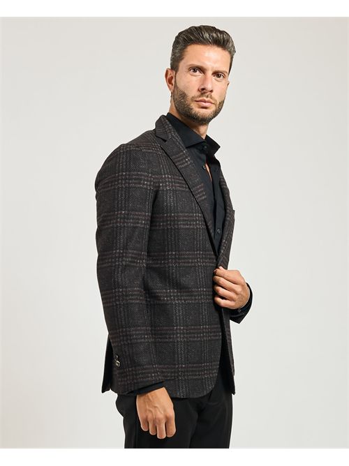 Veste à carreauxMulish homme en mélange laine MULISH | GKS102Q-BELAIRANTRACITE