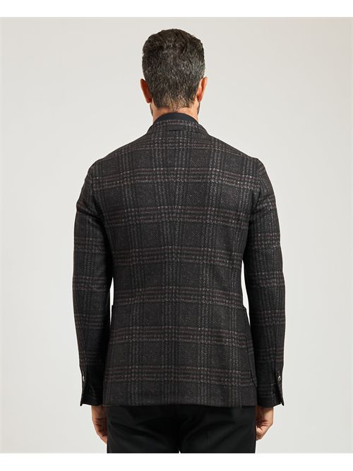 Veste à carreauxMulish homme en mélange laine MULISH | GKS102Q-BELAIRANTRACITE