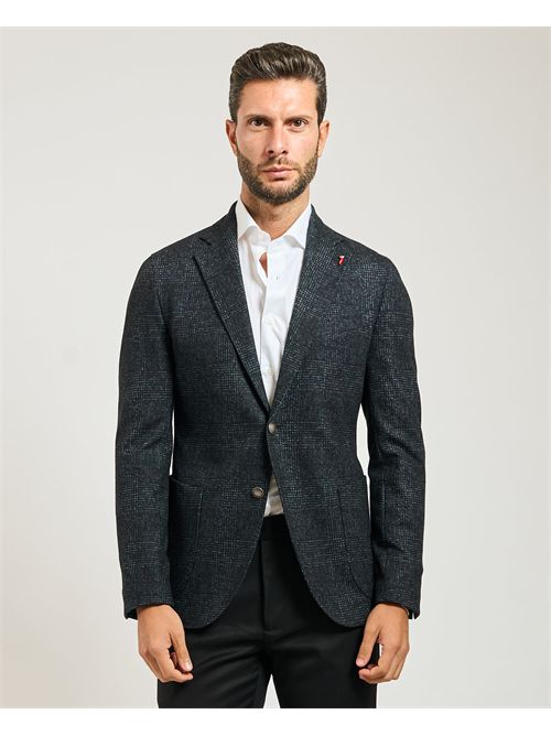 Veste à carreauxMulish homme en mélange laine MULISH | GKS102Q-BROOKLINBLU