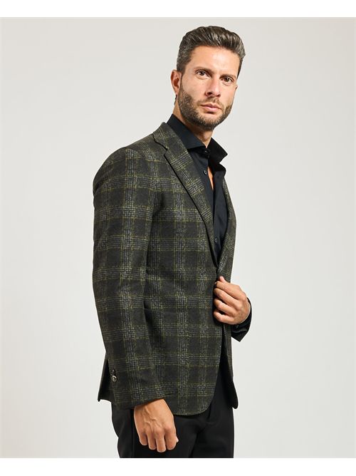 Veste à carreauxMulish homme en mélange laine MULISH | GKS102Q-CALIFORNIAVERDE