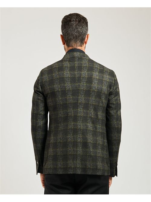 Veste à carreauxMulish homme en mélange laine MULISH | GKS102Q-CALIFORNIAVERDE