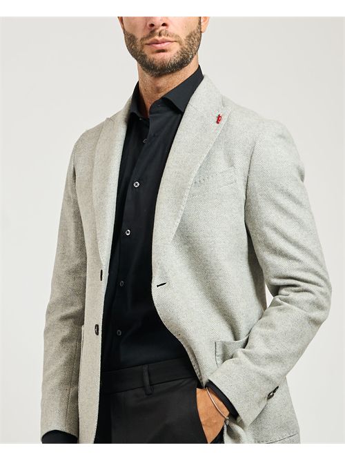 Veste homme Mulish simple boutonnage avec épingle MULISH | GKS601-MINNESOTAPERLA