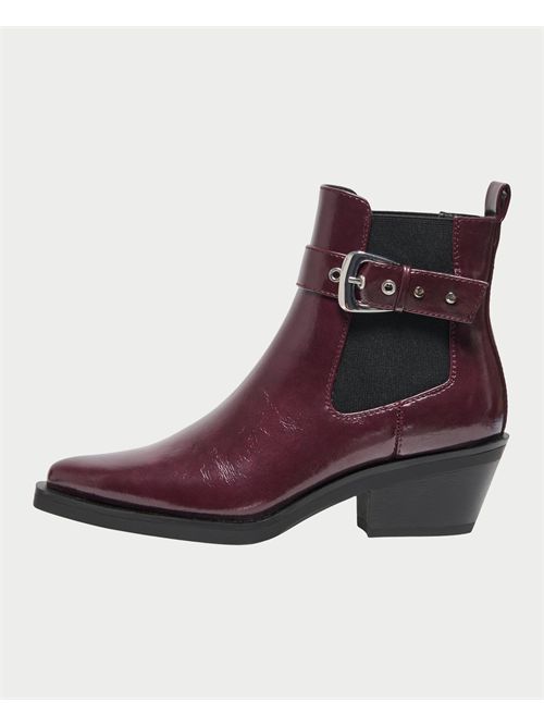 Stivaletti donna Only in similpelle ONLY | 15356360BURGUNDY