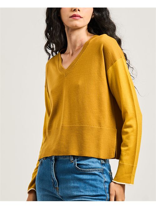Maglione donna Pennyblack con scollo a V PENNYBLACK | DANCE004