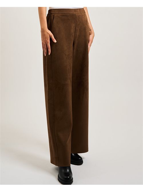 Pennyblack women's trousers in velvet jersey PENNYBLACK | INTRIGO001