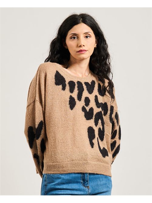 Maglia a intarsio jacquard donna Pennyblack PENNYBLACK | RABBIT003