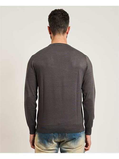 Maglione uomo Refrigue basic girocollo REFRIGUE | 2811W00156ASPHALT