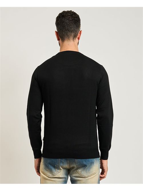 Maglione uomo Refrigue basic girocollo REFRIGUE | 2811W00156BLACK
