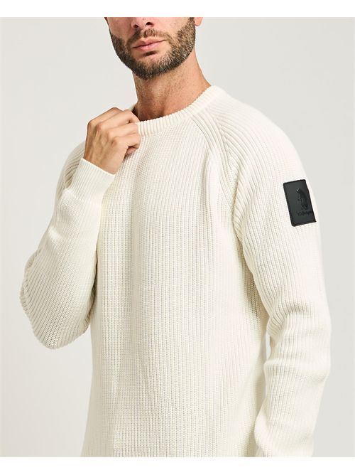 Maglione uomo Refrigue a costine verticali REFRIGUE | 2811W00178BUTTER