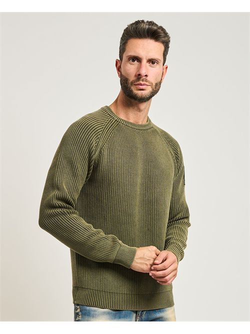 Maglione uomo Refrigue a costine verticali REFRIGUE | 2811W00178MILITARY