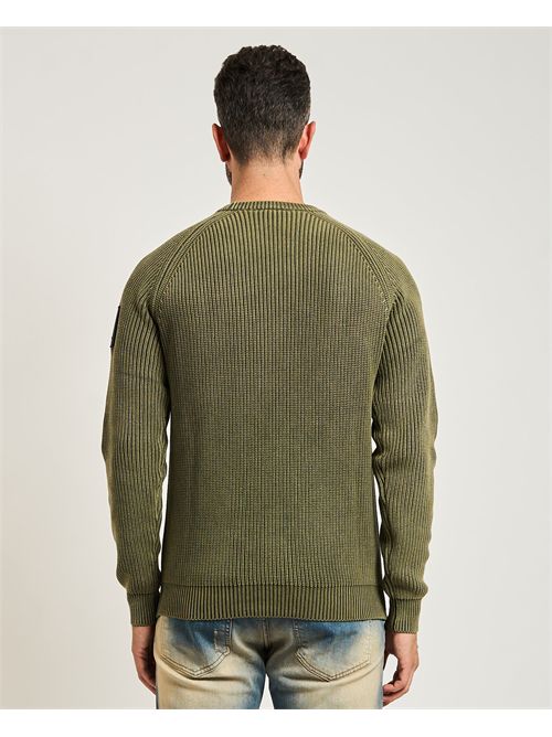 Maglione uomo Refrigue a costine verticali REFRIGUE | 2811W00178MILITARY