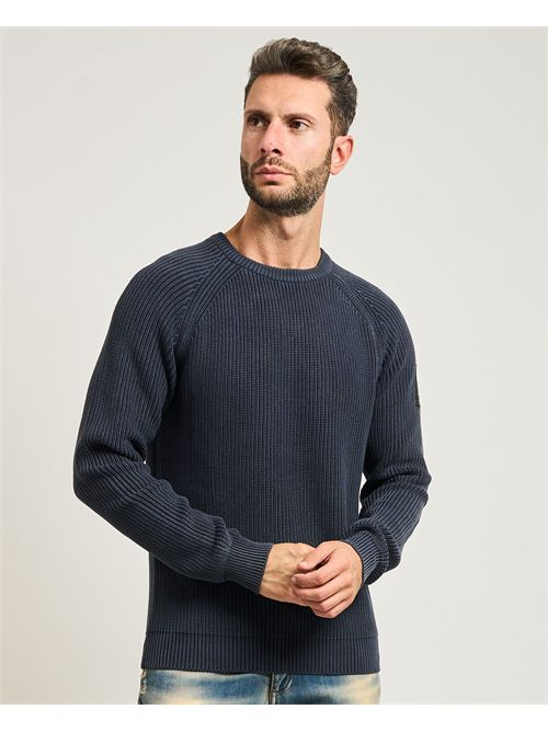 Maglione uomo Refrigue a costine verticali REFRIGUE | 2811W00178NAVY