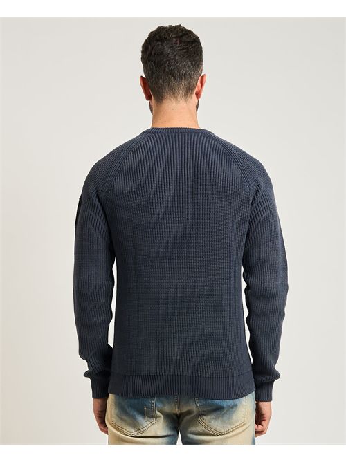 Maglione uomo Refrigue a costine verticali REFRIGUE | 2811W00178NAVY