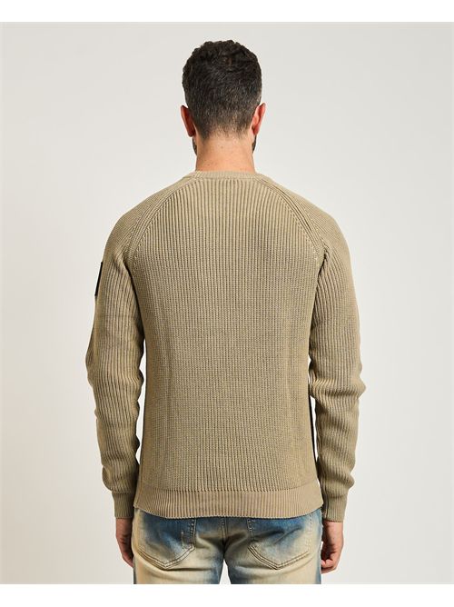 Maglione uomo Refrigue a costine verticali REFRIGUE | 2811W00178SAGE