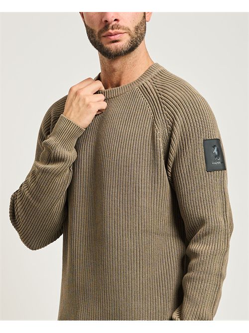 Maglione uomo Refrigue a costine verticali REFRIGUE | 2811W00178TAUPE