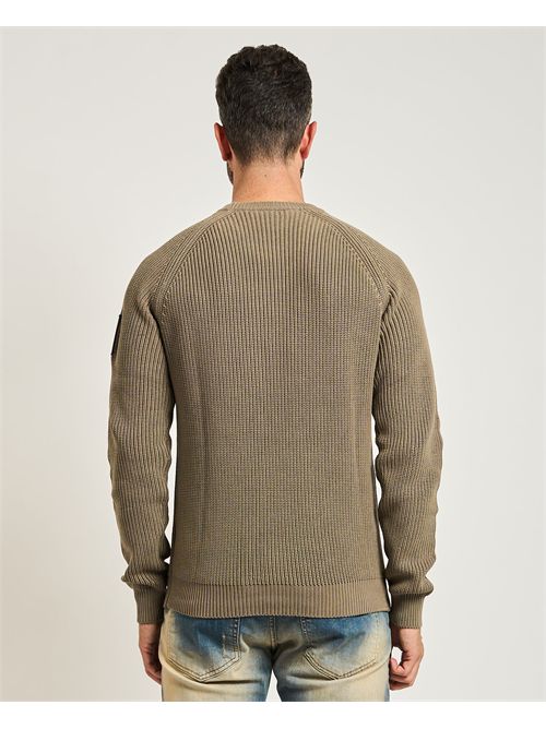 Maglione uomo Refrigue a costine verticali REFRIGUE | 2811W00178TAUPE