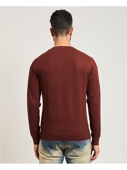 Maglione uomo Refrigue con lavorazione a nido d'ape REFRIGUE | 2811W00181PORT