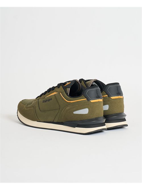 Refrigue men's eco-leather sneakers with logo REFRIGUE | 6001-NEWROCKYMILITARY