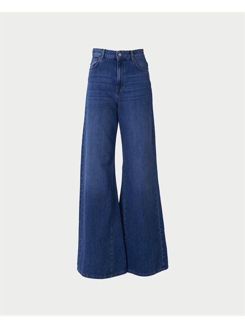 Jeans donna Relish a via alta in cotone