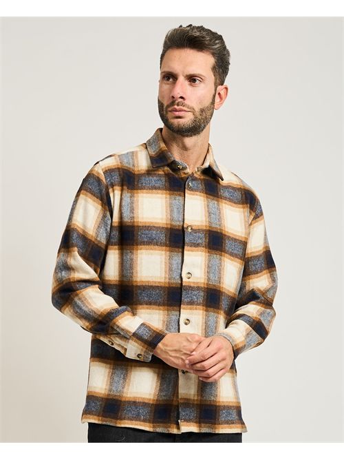 Camicia uomo Sseinse a quadri SSEINSE | CI1066SSTABACCO