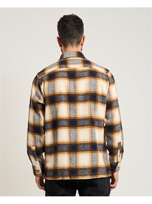 Camicia uomo Sseinse a quadri SSEINSE | CI1066SSTABACCO