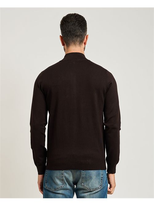 Settemezzo men's full-zip cardigan SETTE/MEZZO | 750006-SLIM0230