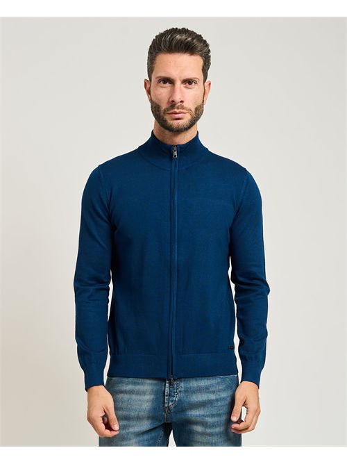 Settemezzo men's full-zip cardigan SETTE/MEZZO | 750006-SLIM0943