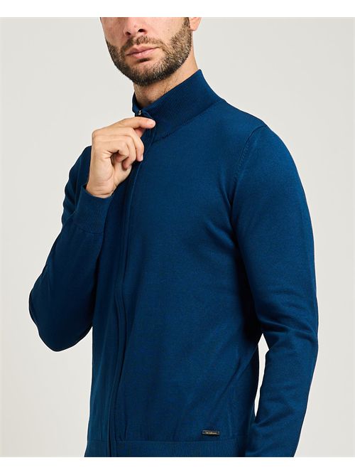 Settemezzo men's full-zip cardigan SETTE/MEZZO | 750006-SLIM0943
