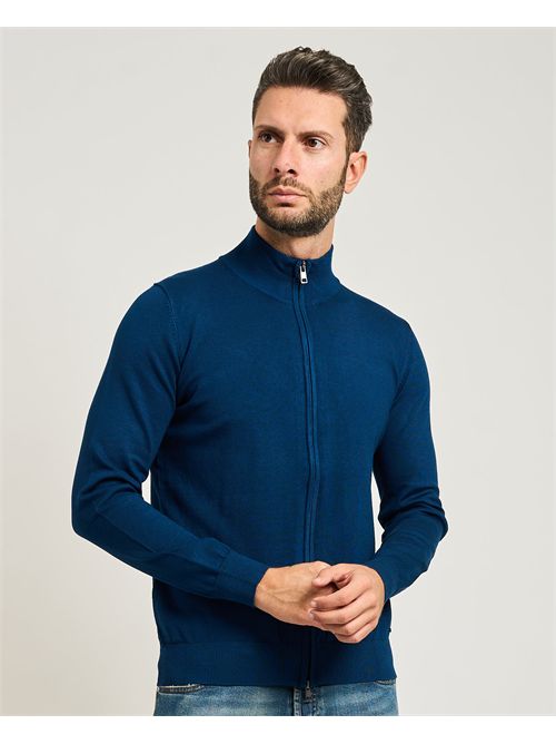 Settemezzo men's full-zip cardigan SETTE/MEZZO | 750006-SLIM0943