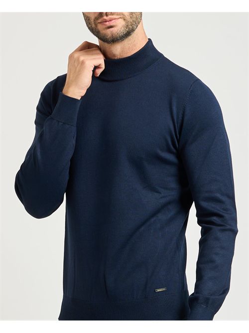 Settemezzo basic half-neck men's sweater SETTE/MEZZO | 750012-SLIM0021