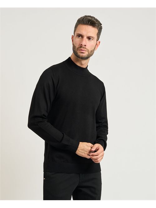 Settemezzo basic half-neck men's sweater SETTE/MEZZO | 750012-SLIM0030