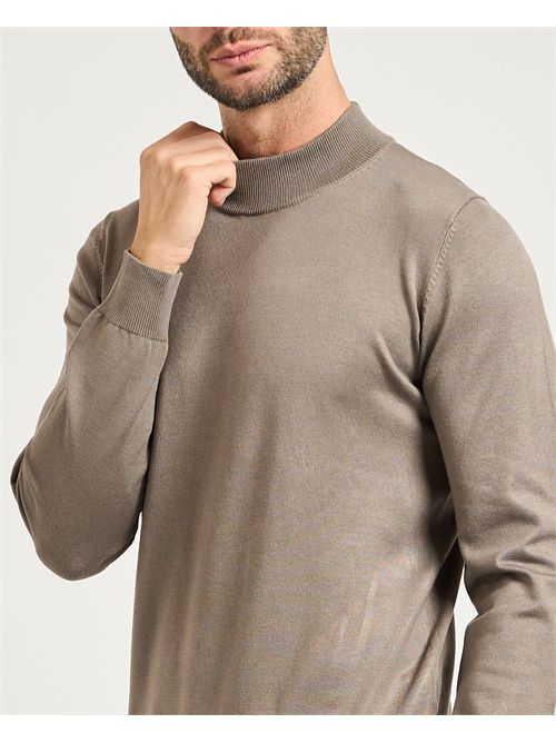 Settemezzo basic half-neck men's sweater SETTE/MEZZO | 750012-SLIM0052