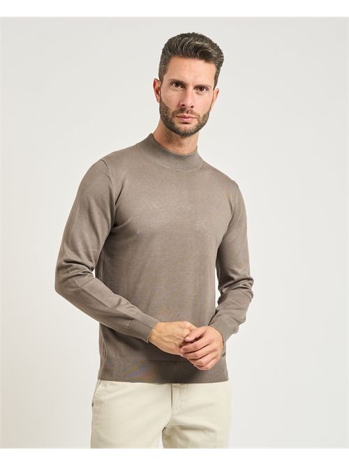 Settemezzo basic half-neck men's sweater SETTE/MEZZO | 750012-SLIM0052