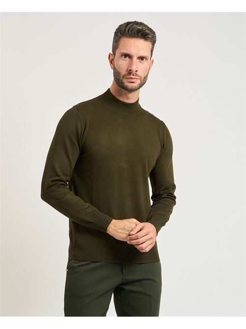 Settemezzo basic half-neck men's sweater SETTE/MEZZO | 750012-SLIM0136