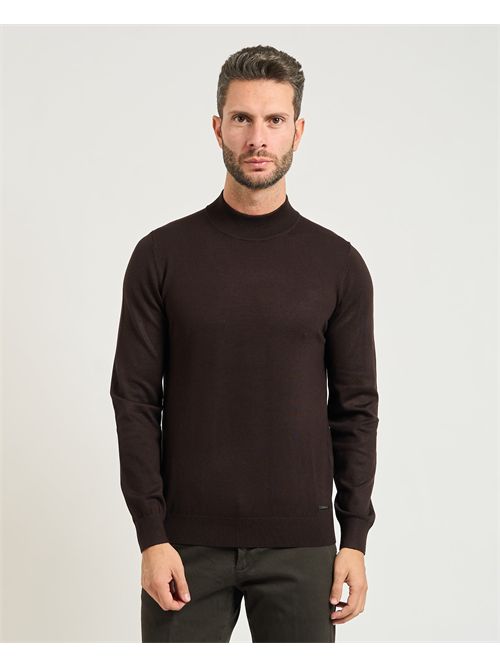 Maglione uomo Settemezzo basic mezzo collo SETTE/MEZZO | 750012-SLIM0230