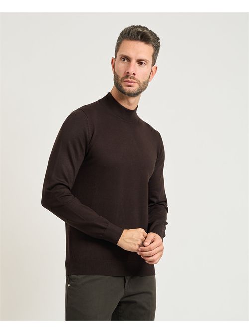 Settemezzo basic half-neck men's sweater SETTE/MEZZO | 750012-SLIM0230