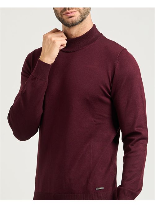 Settemezzo basic half-neck men's sweater SETTE/MEZZO | 750012-SLIM0670