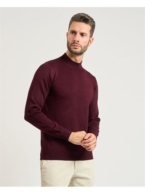 Settemezzo basic half-neck men's sweater SETTE/MEZZO | 750012-SLIM0670