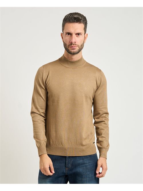 Maglione uomo Settemezzo basic mezzo collo SETTE/MEZZO | 750012-SLIM0920