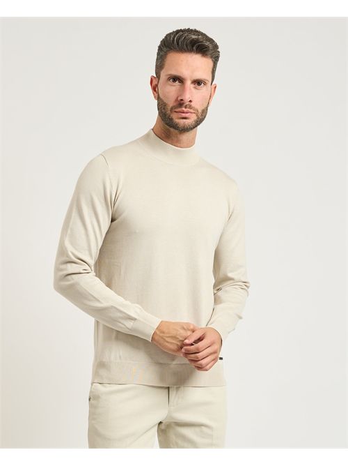 Settemezzo basic half-neck men's sweater SETTE/MEZZO | 750012-SLIM0936