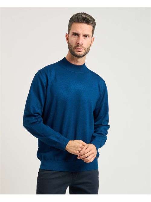 Settemezzo basic half-neck men's sweater SETTE/MEZZO | 750012-SLIM0943
